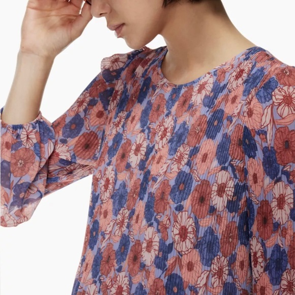 Aritzia Wilfred Retro Floral Daydreamer Mini Dress - Picture 2 of 16